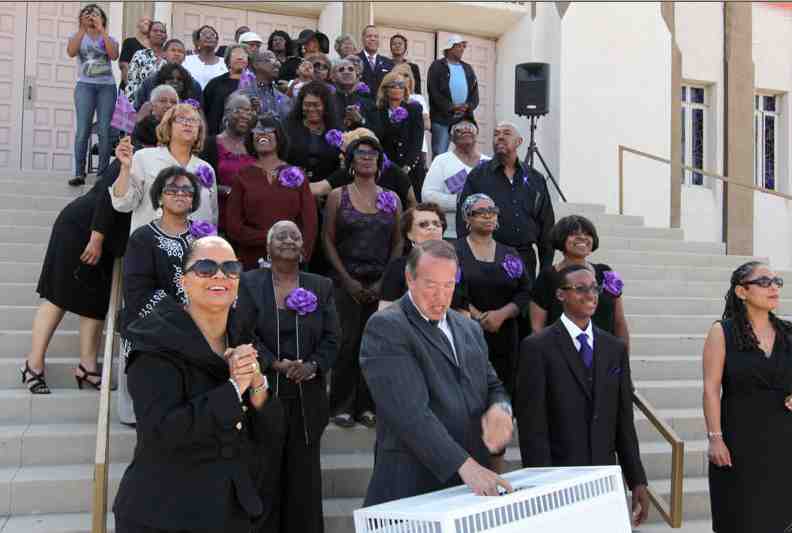 Dove Ceremony at Brookins AME Church