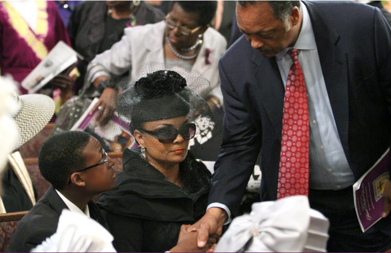 Rev. Rosalynn & Sir-Wellington Brookins and Rev. Jesse Jackson