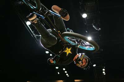 One of the most thrilling competitions at the X Games was the BMX Freestyle Vert.