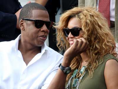 Jay-Z and wife Beyonce